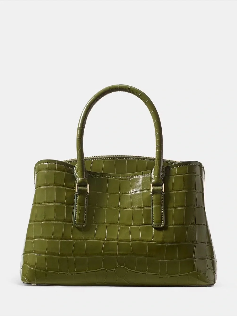 Kate Spade New York Thompson Street Croc Embossed Small Satchel Bag